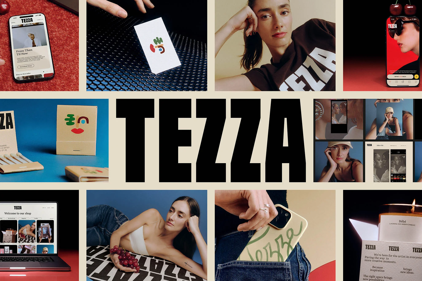 Tezza World Sticker Tezza | Creative Branding Case Study